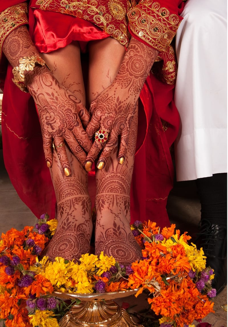 Indian Mehndi Ceremony