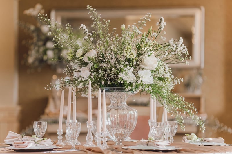 Vintage Wedding Table Decoration
